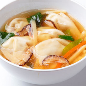 水餃子スープ・海鮮ワンタンスープ