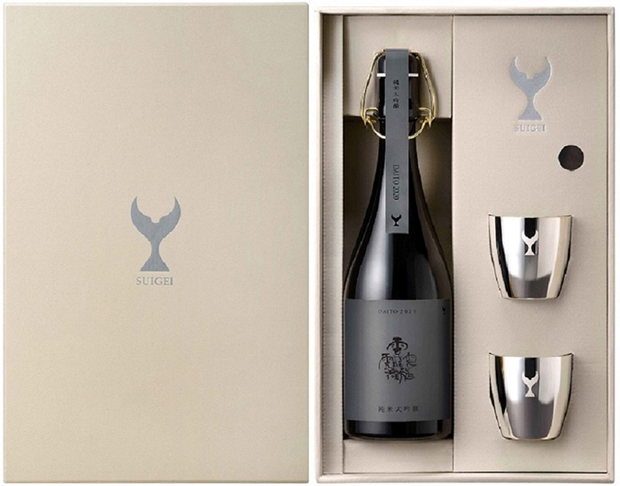 【限定✨新品未開封】DAITO 2020 プレミアム純米大吟醸 日本酒 SUIGEI DAITO 2020 × Christofle セット | G-Callショッピング
