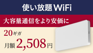 使い放題WiFi