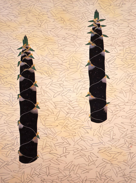 福田平八郎のスケッチ 閑話休題177 「福田平八郎展」② : 「愚意鑿」BINBOUコレクションⅡ