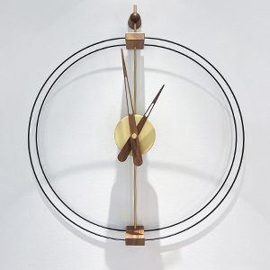 nomon<br>MICRO BARCELONA<br>Wall Clock Brass