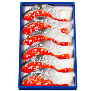 塩糀を用いた紅鮭さざ浪漬 佐藤水産オリジナル