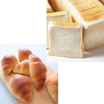 無添加特上生クリーム食パンとバターロール18個セット　　