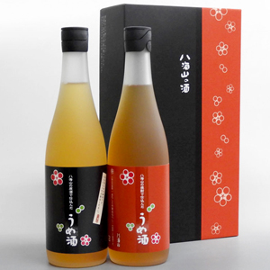 八海山の原酒と焼酎で仕込んだ梅酒２種720ml×各１本