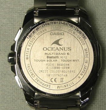 CASIO腕時計OCEANUSOCW-S4000-1AJF ｜ G-Call ふるさと納税