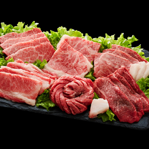 神戸牛 焼肉用6部位食べ比べ600g　　　
