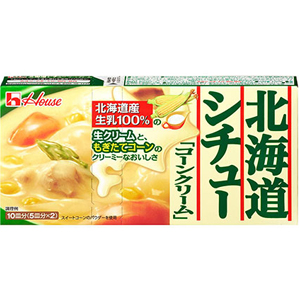 ハウス食品 北海道シチュー コーンクリーム 180g×10箱　