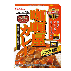 ハウス食品 レトルト カリー屋カレー 【甘口】180g×30食　