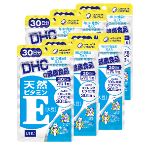DHC 天然ビタミンE30日分6個セット