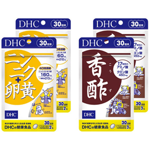 DHC ニンニク+卵黄＆香酢30日分2個セット