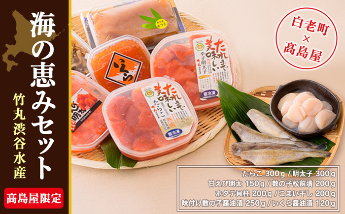 竹丸渋谷水産＞海の恵みセット［髙島屋選定品］ ｜ G-Call ふるさと納税