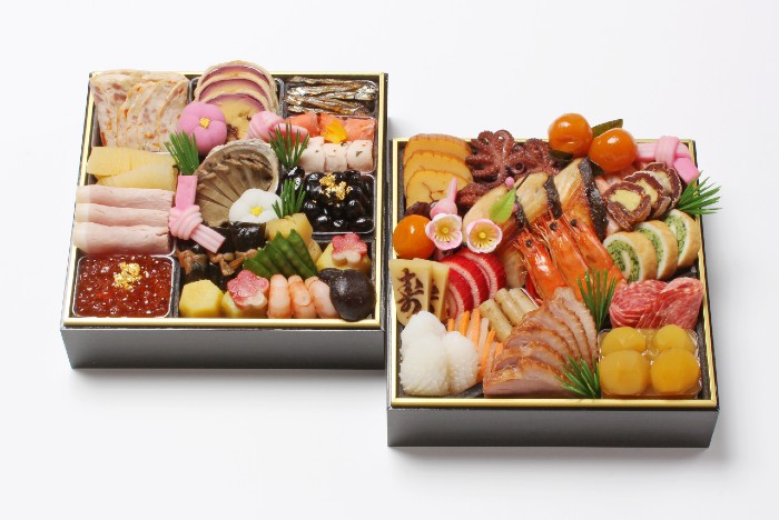 二段重　二組　お正月　おせち dショッピング |おせち 2024 オイシックス oisix 和洋二段重