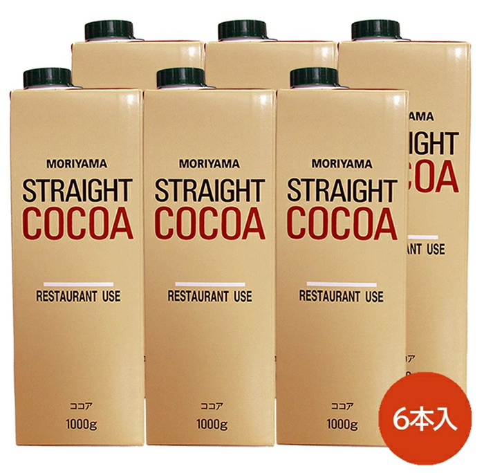 守山乳業 ストレートココア（口栓付） 1000g×6本 ｜ G-Call