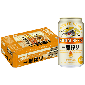 キリン 一番搾り生ビール350ml缶×24本