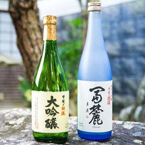 富士山の日本酒　甲斐の開運純米大吟醸・大吟醸 飲み比べ　