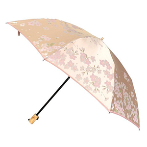 【晴雨兼用】 折りたたみ傘 桜