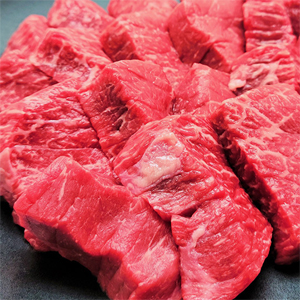 総本家肉のあさの近江牛 ５等級 カットステーキ（もも・赤身） 500g　