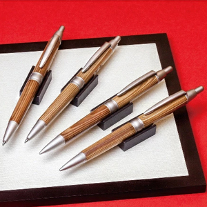 宍粟杉ボールペン＋シャープペンセット（名入れ彫刻可能） トクサヤ文具・イトーオフィス　