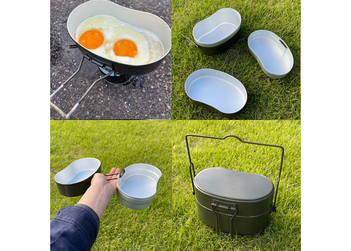 陸上自衛隊規格　戦闘飯盒2型（岐阜県関市　ふるさと納税品　未開封） 陸上自衛隊規格戦闘飯ごう2型【最長6ヶ月を目安に発送】～飯ごう