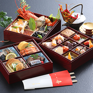 ふるさと納税 おせち 山口県 下関市 下関 老舗割烹 古串屋謹製 旭三段重 おせち 3〜4人前 旭三段重 おせち ふるさと納税 魚貝類 山口県 下関市 下関 老舗割烹 古串屋謹製 松三段