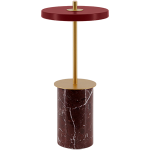 Red marble