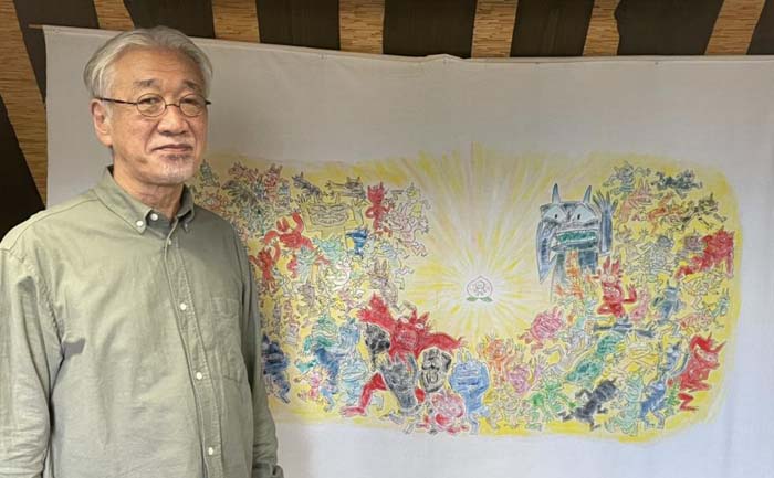 まんが日本昔ばなし.桃太郎 色紙 (前田こうせいサイン入り) まんが日本昔ばなし」制作者が新説・桃太郎アニメ制作 [山梨県]：朝日新聞
