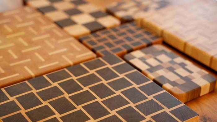 エンドグレインカッティングボード【削りなおし無料】 ｜ G-Call