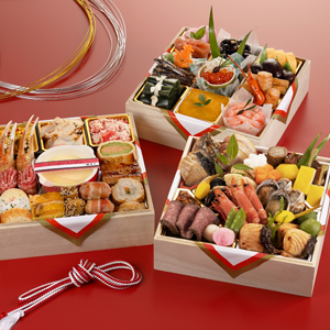 京料亭 濱登久の和洋三段重