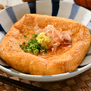 創業大正14年
<br>谷口屋の、おあげ「竹」